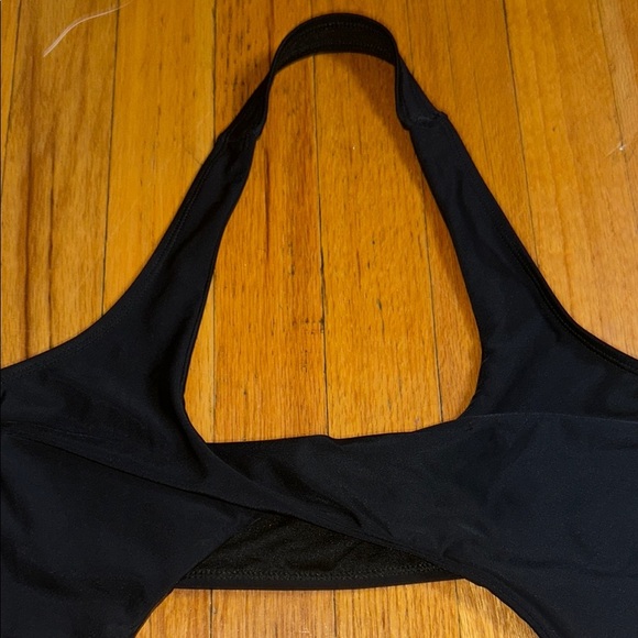 Betty Jade Modern Black Cutout One Piece Swimsuit - Picture 3 of 8